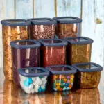 طقم علب تخزين الطعام