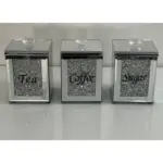 طقم سكريات كريستالية