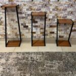 طقم اسكملات خشب مع حديد