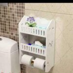 منظم حمام خشبي