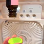 مكيف مع زيت عطري