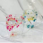 مغ دبل جلاس مليان ورد