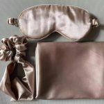 مجموعة النوم من الحرير الفاخر(3 قطع)