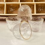 فناجين سادة شفاف