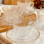 طقم فناجين شاي 6+6 مثلج