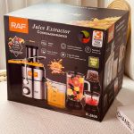 طقم خلاط + عصارة فواكة + بلندر + طاحونة بهار