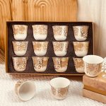 طقم فناجين سادة (الفرصة) عدد 12