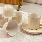 طقم فناجين قهوة ماركة امبير12+12/سادة(الاسعار في الوصف)