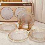 طقم صحون صفح مثلج عدد 6