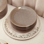 طقم صحون كيك الكرام 7 قطع