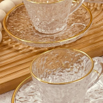 طقم فناجين قهوة 6+6 مثلج