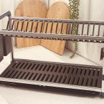 مشك صحون جلي عريض المنيوم + بلاستيك 2 طبقة