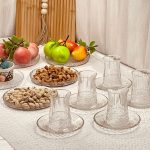 طقم ضيافة (18 قطعة) الطقطع موجودة في الوصف