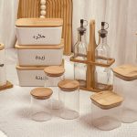 طقم بامبو منظمات مطبخ( الاسعار في الوصف)