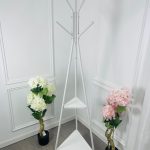 شماعة ملابس اواعي معدن + 2 رف